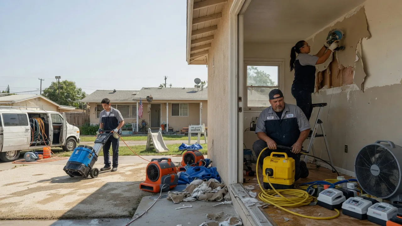 Water Damage Restoration in Mineral Springs, NC near me